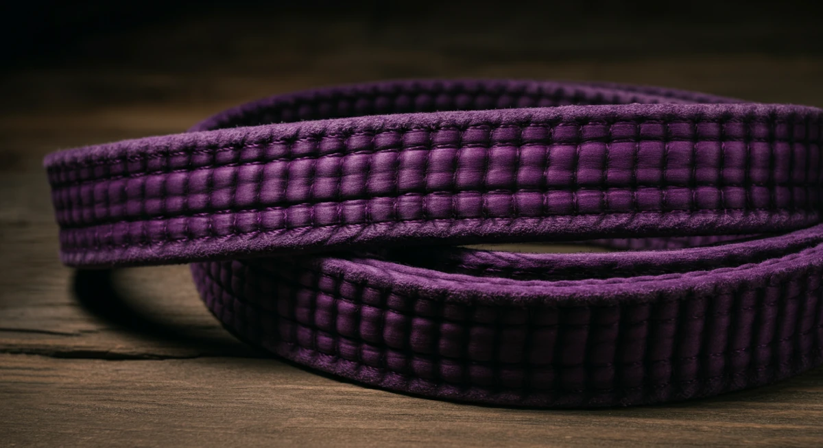 bjj violetti vyö lähikuva