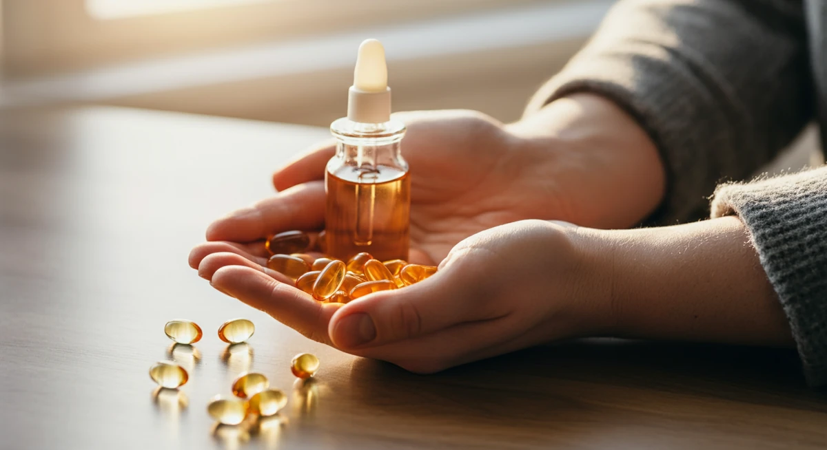 D-vitamiinin annostus talvella tabletti ja tippamuoto vertailu