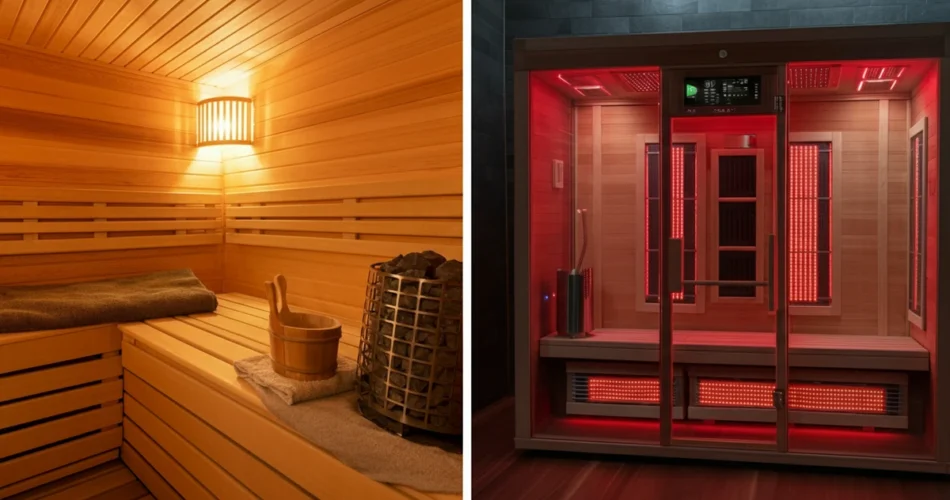 Infrapunasauna vs perinteinen sauna – vertailu perinteisen ja modernin saunan välillä